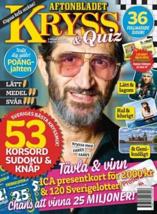 Kryss & Quiz - 31 Augusti 2026