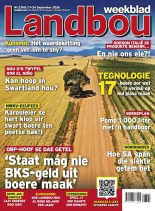 Landbouweekblad - 17 September 2026