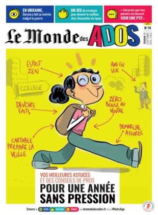 Le Monde des Ados - 9 Septembre 2026