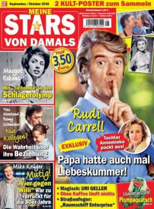 Meine Stars von Damals - September-Oktober 2026