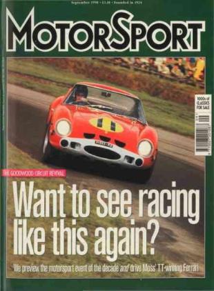 Motor Sport Magazine - September 1998