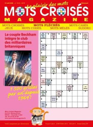 Mots Croises Magazine - 27 Aout 2026
