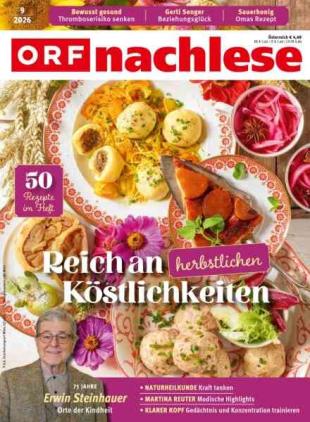ORF nachlese - September 2026