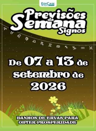 Previsoes da Semana - 7 Setembro 2026
