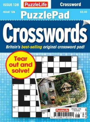 PuzzleLife PuzzlePad Crosswords - September 2026