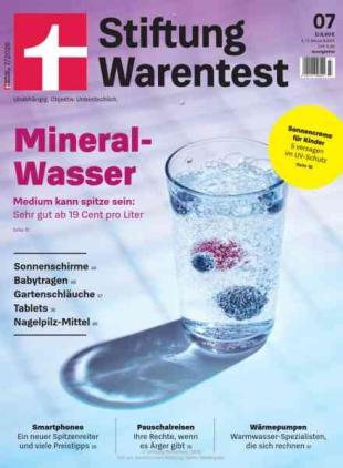 Stiftung Warentest - Juli 2026