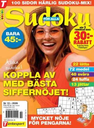 Sudoku for Alla - September 2026