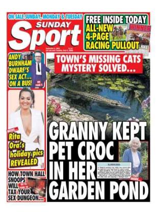 Sunday Sport - 6 September 2026
