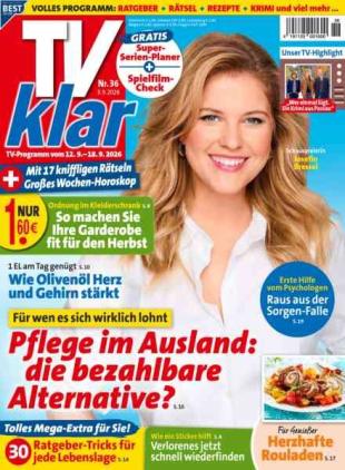 TV Klar - 3 September 2026