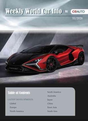Weekly World Car Info - 30 August 2026