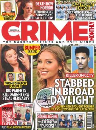 Crime Monthly - November 2026
