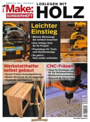 c't Make - Sonderheft Loslegen Mit Holz - November 2020