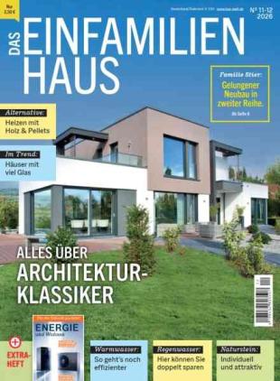 Das Einfamilienhaus - November-Dezember 2026