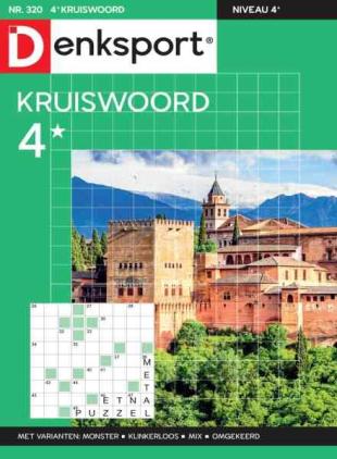 Denksport Kruiswoord 4 - 14 Oktober 2026