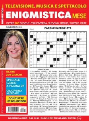 Enigmistica Mese - Novembre 2026