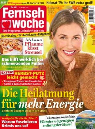 Fernsehwoche - 1 Oktober 2026