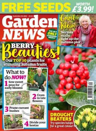 Garden News - 29 September 2026