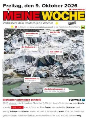 Meine Woche - 8 Oktober 2026