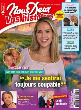 Nous Deux Vos Histoires - Novembre-Decembre 2026 - Janvier 2027