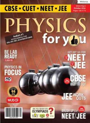 Physics For You - October 2026