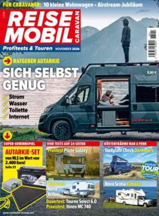 Reisemobil Caravan - November 2026