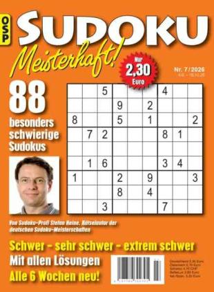 Sudoku Meisterhaft - Nr 7 2026