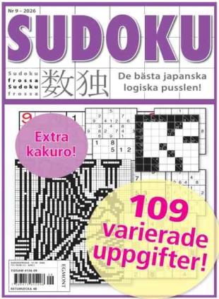 SudokuFrossa - Oktober 2026