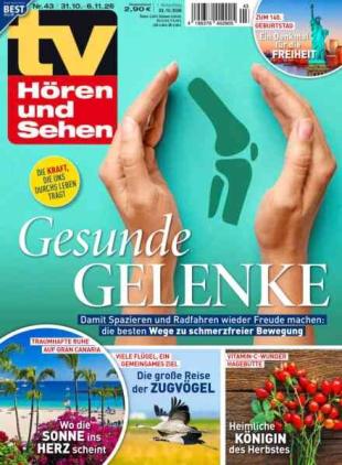 TV Horen und Sehen - 23 Oktober 2026