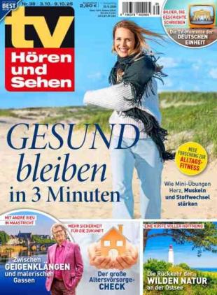 TV Horen und Sehen - 25 September 2026