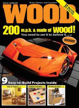 Wood Magazine - October 2008