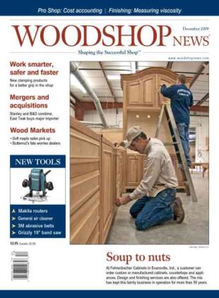 Woodshop News - December 2009